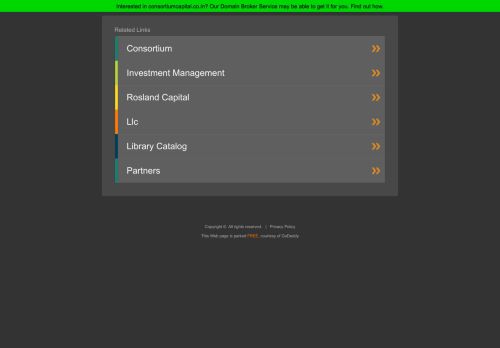 
                            4. Consortium Capital Private Limited.