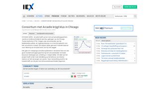 
                            9. Consortium met Arcadis krijgt klus in Chicago | IEX.nl