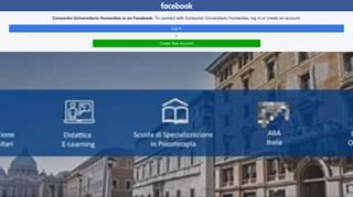 
                            7. Consorzio Universitario Humanitas - Home ... - Facebook Touch