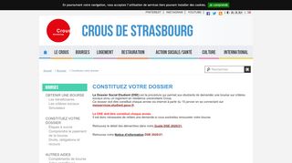 
                            13. Constituez votre dossier - Crous de Strasbourg