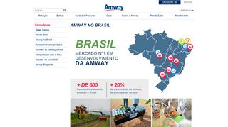 
                            6. Construindo uma história no Brasil | AMWAY DO BRASIL