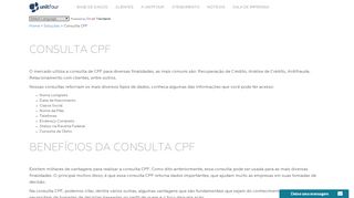 
                            4. Consulta CPF - Unitfour