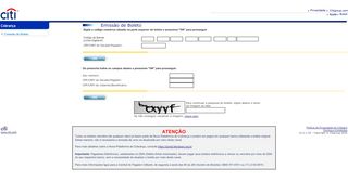 
                            6. Consulta de Boletos - Citigroup