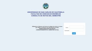 
                            2. consulta de notas - Facultad de Ciencias Económicas