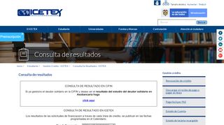 
                            12. Consulta de resultados - ICETEX