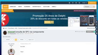 
                            6. Consulta de SPC via componente - Página 3 - Dúvidas Gerais sobre o ...