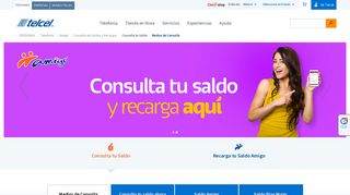 
                            5. Consulta el saldo de tu celular fácilmente | Telcel