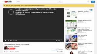 
                            9. Consulta Escolar Jalisco - calificaciones - YouTube