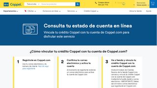 
                            3. Consulta tu Estado de Cuenta | Coppel.com