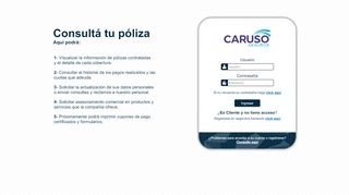 
                            8. Consulta tu Póliza - Caruso Seguros