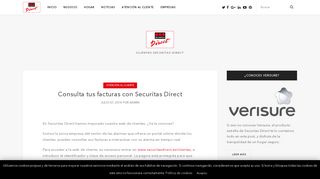 
                            6. Consulta tus facturas con Securitas Direct - Clientes Securitas Direct