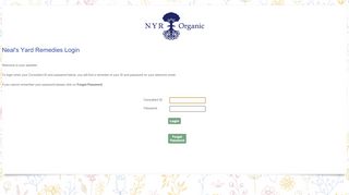 
                            1. Consultant Login - NYR Organic