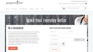 
                            2. Consultant - Work From Home Business | Pampered Chef US Site
