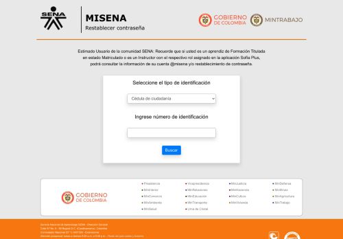 
                            5. Consultar Datos de Usuario | Cuentas misena.edu.co - Sena Virtual