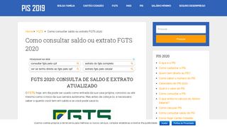 
                            7. Consultar extrato FGTS ATUALIZADO 2019 ↓ CONSULTE ...