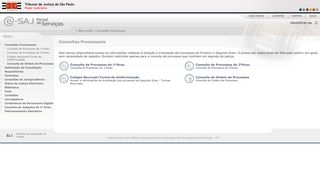 
                            6. Consultas Processuais - e-SAJ