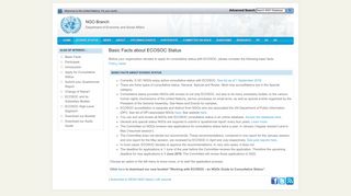 
                            6. Consultative Status - Welcome to csonet.org | Website of the UN DESA ...