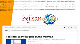 
                            6. Consulter sa messagerie 1and1 Webmail | bejisanweb