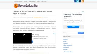 
                            7. Consultora jequiti: fazer pedidos online pela Internet | Revendedora