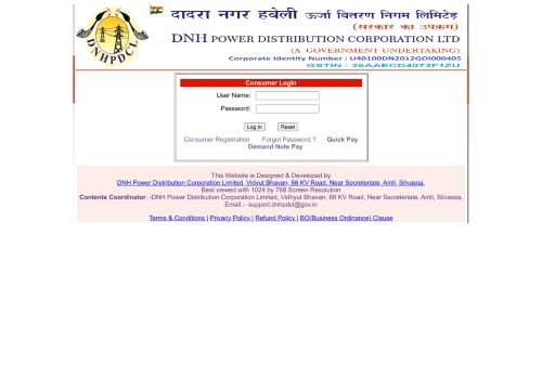 
                            1. Consumer Login - DNH Power Distribution Corporation Ltd