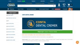 
                            1. Conta Dental Cremer | Dental Cremer Produtos Odontológicos