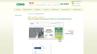 
                            8. Conta por Email - Cemig