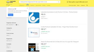 
                            10. Conta Premium Megaupload 30 Dias Login Direto No Site no ...