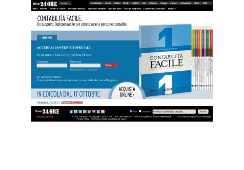 
                            5. CONTABILITÀ FACILE - login