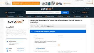 
                            2. Contact - Autodoc.nl