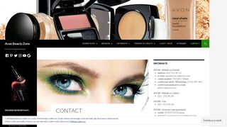 
                            10. Contact | Avon Beauty Zone