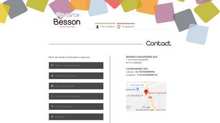 
                            4. Contact - BESSON CHAUSSURES