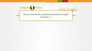 
                            3. Contact - Campion Broker