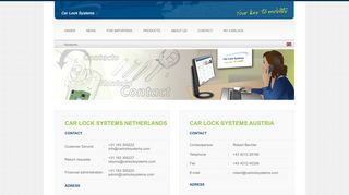 
                            5. Contact | Car Lock Systems