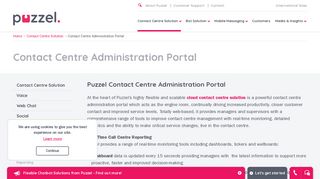 
                            2. Contact Centre Administration Portal - Puzzel