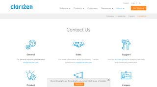 
                            12. Contact Clarizen | Online Project Management Software