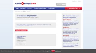 
                            13. Contact | Credit Europe Bank
