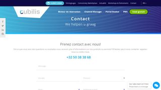 
                            6. Contact :: Cubilis suite logicielle hôtelière