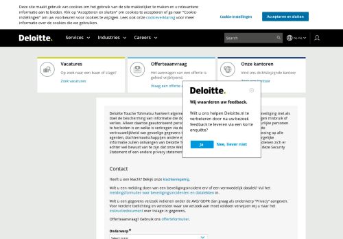 
                            4. Contact | Deloitte
