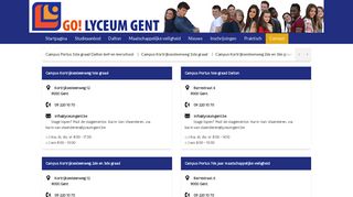
                            4. contact en ligging - GO! Lyceum Gent