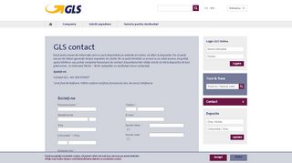 
                            9. Contact GLS | GLS logistica