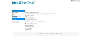 
                            8. Contact - Idea::BestDeal