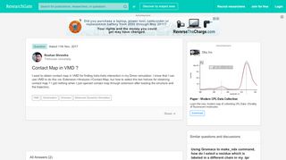 
                            11. Contact Map in VMD ? - ResearchGate