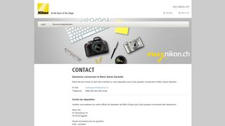 
                            9. Contact - my.nikon.ch