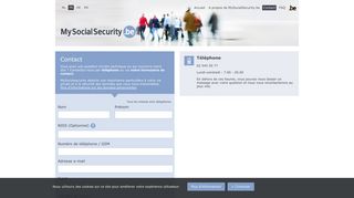 
                            3. Contact - MySocialSecurity.be