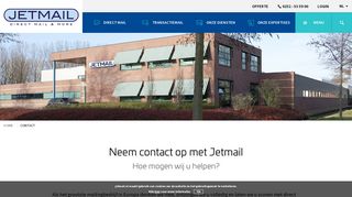 
                            2. Contact opnemen met Jetmail