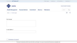 
                            12. Contact page - LGT Vestra