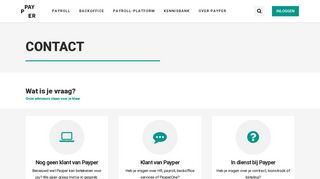 
                            6. Contact - Payper | de vaste waarde in flexibel werk