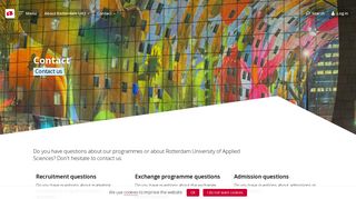 
                            12. Contact - Rotterdam University of Applied Sciences