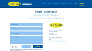 
                            2. Contact | Sharing Shed