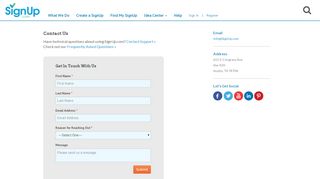 
                            5. Contact | SignUp.com